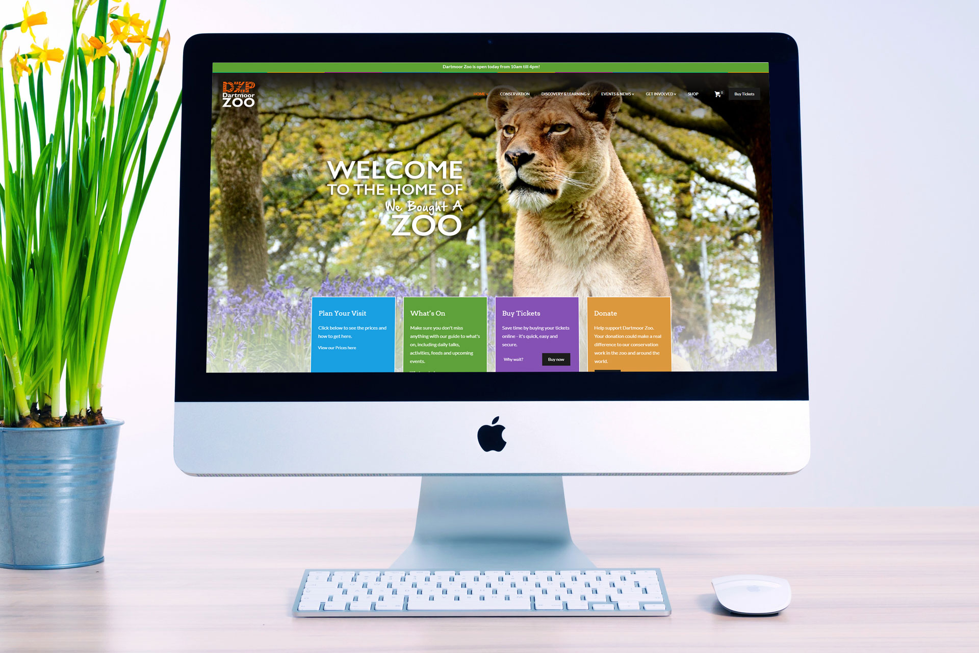 Dartmoor Zoo Website